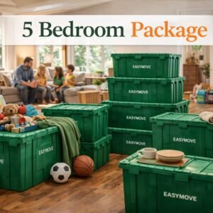 EasyMove 5 Bedroom – 100 Totes – 3 Weeks