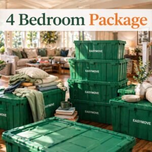 EasyMove 4 Bedroom – 75 Totes – 3 Weeks